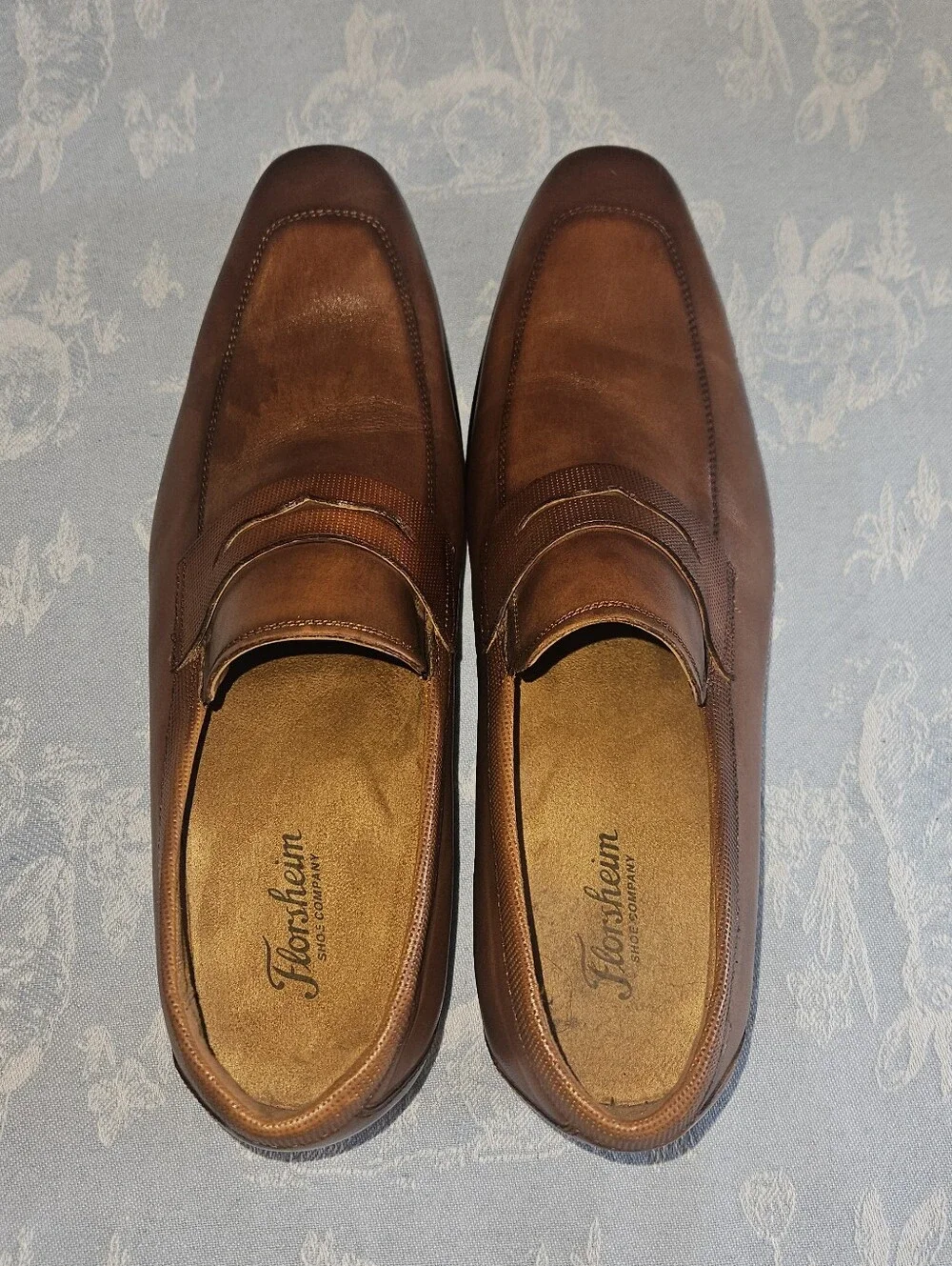 Florsheim Postino Moc Toe Penny Loafers Mens 12M - Picture 5 of 13